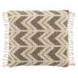 Product Image of Chevron Grey, Ivory (BAY-02) Pillow