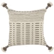 Product Image of Moroccan Grey, Ivory (ARM-04) Pillow