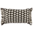 Product Image of Geometric Jaipur Living &middot; Chesa Pillow &middot; Perdita &middot; Black, Ivory (CHE-02) Pillow