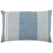 Product Image of Striped Blue, Ivory (ACA-08) Pillow