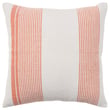 Jaipur Living Acapulco Pillow in Parque Orange and Light Grey with a detailed pattern on a textured surface, enhancing home decor.