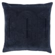 Product Image of Contemporary / Modern Navy, Silver (DOC-03) Pillow
