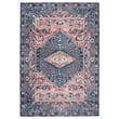 Product Image of Bohemian Dark Blue, Pink (KNC-02) Area-Rugs