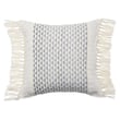 Product Image of Moroccan Vibe by Jaipur Living &middot; Liri Pillow &middot; Haskell &middot; Slate, Ivory (LIR-09) Pillow