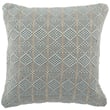 Product Image of Geometric Light Blue, Grey (TOR-04) Pillow