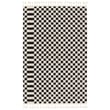 Product Image of Contemporary / Modern Cream, Black (JID-10) Area-Rugs