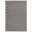 Vibe by Jaipur Living Jaida Casa rug in white and black; features intricate patterns and a modern design, perfect for chic home decor.