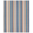 Vibe by Jaipur Living Mazarro Sergio Blue rug, featuring a geometric pattern in blue and white tones, flat-woven for a modern aesthetic.