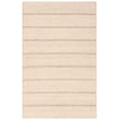 Vibe by Jaipur Living Bavell Almeda Tan Beige rug, hand-tufted with intricate patterns, showcasing elegant hues in a cozy room setting.