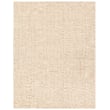 Jaipur Living Labyrinth Herculean Caramel Cream rug, hand-tufted, featuring a modern geometric pattern in warm tones on a hardwood floor.