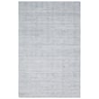 The image features the Jaipur Living Roan Aaren Blue ROA-01 rug, showcasing its flat-woven design in blue tones.