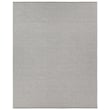 Jaipur Living Sacdecer Avore Grey, White flat-woven rug with intricate patterns, perfect for enhancing any modern home decor setting.