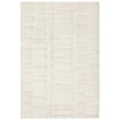 Jaipur Living Tazeka Arthes White TAZ-04 rug featuring a geometric pattern in neutral tones, perfect for modern interior spaces.