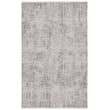 Vibe by Jaipur Living Everette Tiaret Grey rug in a modern setting featuring intricate patterns, soft texture, and neutral tones.