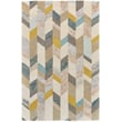 Product Image of Abstract Grey, Gold Area-Rugs