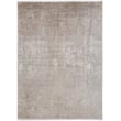 Feizy Rugs Cadiz 86639FWF in beige and grey, showcasing elegant patterns, perfect for a contemporary living room setting.