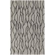 Feizy Rugs Enzo 7428734F in Black and Taupe, showcasing a hand-tufted design with elegant patterns, perfect for modern interiors.