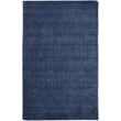 Feizy Rugs Luna 5798049F in dark blue, shown in a cozy living room setting. Handwoven with intricate patterns, adds elegance to flooring.