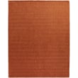 Feizy Rugs Luna 5798049F Orange, handwoven rug featuring a vibrant orange pattern, displayed in a modern interior setting.