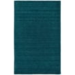 Feizy Rugs Luna 5798049F Teal handwoven rug in soft teal hues displayed in a home interior setting adds elegance and warmth.