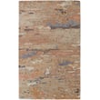 Feizy Rugs Everley EVE8644F Beige, hand-tufted, showcases hues of beige and gray in a modern living room setting for elegant decor.