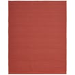 Feizy Rugs Theo THE0827F in red and sand tones, handwoven, displayed in a cozy living area, adding warmth and elegance.