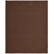 Feizy Rugs Tito TTO0826F showcases a handwoven brown rug with a textured pattern, perfect for adding warmth to any living space.