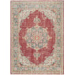 Product Image of Vintage / Overdyed Burgundy, Red, Teal (CEN-20) Area-Rugs
