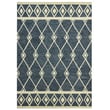 Product Image of Geometric Navy (VIS-6) Area-Rugs
