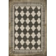 Product Image of Contemporary / Modern Antiqued Ivory, Muted Black, Grey - Open Sesame Area-Rugs