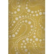 Product Image of Contemporary / Modern Distressed Gold, Antiqued Ivory - Rise and Shine Area-Rugs