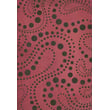 Product Image of Contemporary / Modern Muted Raspberry, Distressed Black - Serendipity Area-Rugs