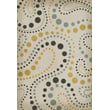 Product Image of Contemporary / Modern Muted Ivory, Gold, Grey - Shape of Things to Come Area-Rugs
