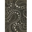 Product Image of Contemporary / Modern Distressed Black, Grey, Soft Ivory - Time Traveler Area-Rugs