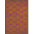 Product Image of Contemporary / Modern Distressed Pink, Muted Gold - Phoenix Area-Rugs