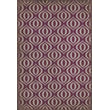 Product Image of Contemporary / Modern Distressed Purple, Antiqued Ivory - Purple Haze Area-Rugs