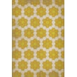 Product Image of Floral / Botanical Antiqued Ivory, Distressed Gold - The Bees Knees Area-Rugs
