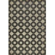 Product Image of Contemporary / Modern Distressed Black, Antiqued Ivory - Vesper Area-Rugs