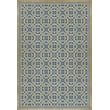 Product Image of Contemporary / Modern Antiqued Cream, Soft Navy - Mad Hatter Tea Party Area-Rugs