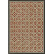 Product Image of Contemporary / Modern Antiqued Ivory, Soft Red - Painting the Roses Red Area-Rugs