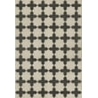 Product Image of Contemporary / Modern Spicher and Company &middot; Classic Vintage Vinyl &middot; Pattern 23 &middot; Antiqued Ivory, Distressed Black - Coptic Area-Rugs