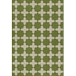 Product Image of Contemporary / Modern Distressed Green, Soft Ivory - Nor Any Green Thing Area-Rugs