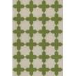 Product Image of Contemporary / Modern Spicher and Company &middot; Classic Vintage Vinyl &middot; Pattern 23 &middot; Antiqued Ivory, Distressed Green - Olive Tree Area-Rugs