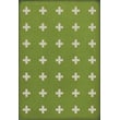 Product Image of Contemporary / Modern Muted Green, Antiqued Ivory - Corsica Area-Rugs
