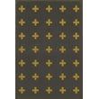 Product Image of Contemporary / Modern Distressed Charcoal, Muted Gold - Samos Area-Rugs