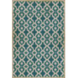 Product Image of Contemporary / Modern Antiqued Ivory, Muted Blue - The Blue Mosque Area-Rugs