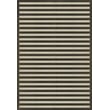 Product Image of Striped Spicher and Company &middot; Classic Vintage Vinyl &middot; Pattern 18 &middot; Muted Black, Soft Ivory, Muted Brown - Mandarin Area-Rugs