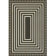 Product Image of Striped Spicher and Company &middot; Classic Vintage Vinyl &middot; Pattern 18 &middot; Muted Black, Soft Ivory, Brown - Son of Heaven Area-Rugs