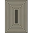 Product Image of Striped Distressed Black, Muted Ivory, Brown - The Emperor Area-Rugs