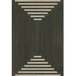 Product Image of Striped Distressed Black, Brown, Soft Ivory - The Regent Area-Rugs